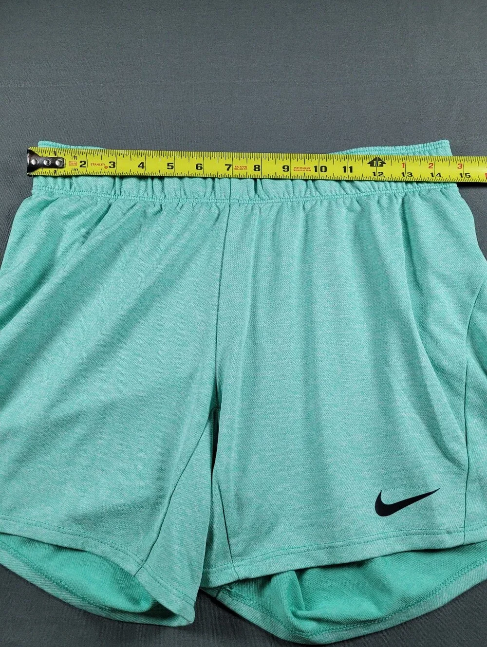 Nike Dri-FIT Mint Green Athletic Running Shorts Women's Small 5